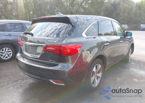 2014 Acura Mdx из США, поврежденный, VIN 5FRYD4H27EB005076
